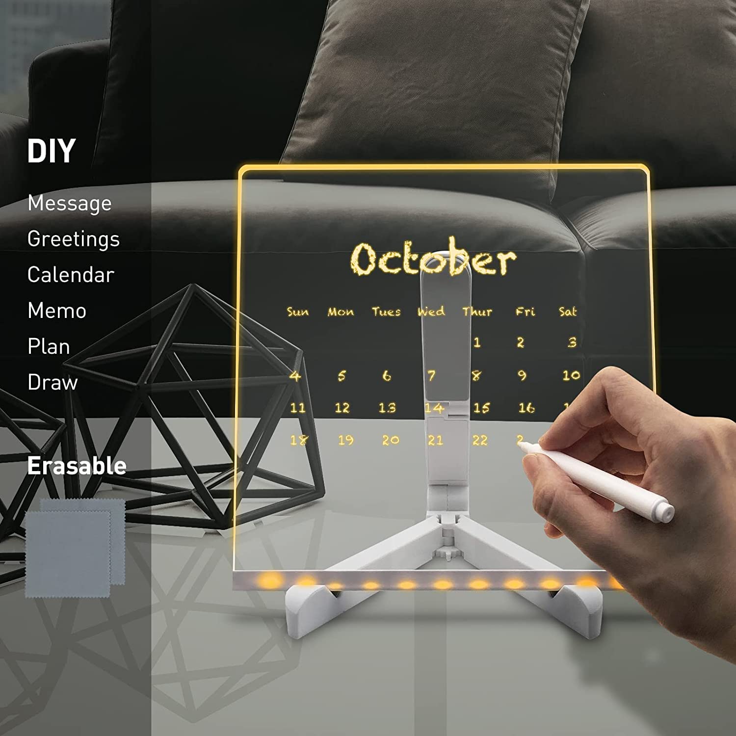 π 3D LED Light Writing Pad β¨