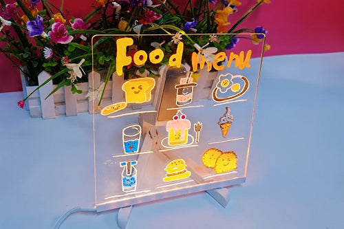 🌈 3D LED Light Writing Pad ✨