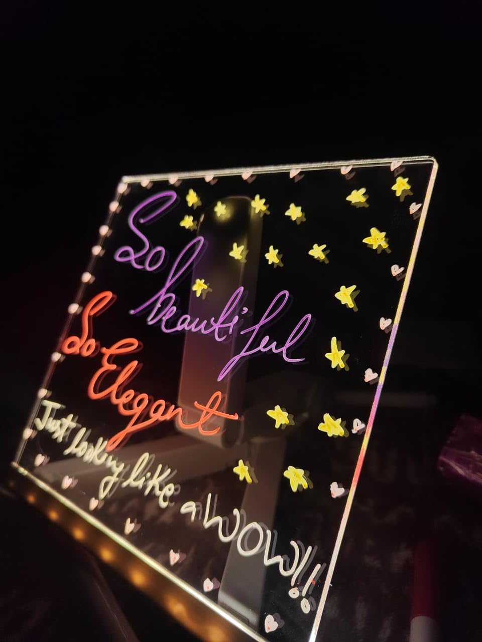 🌈 3D LED Light Writing Pad ✨