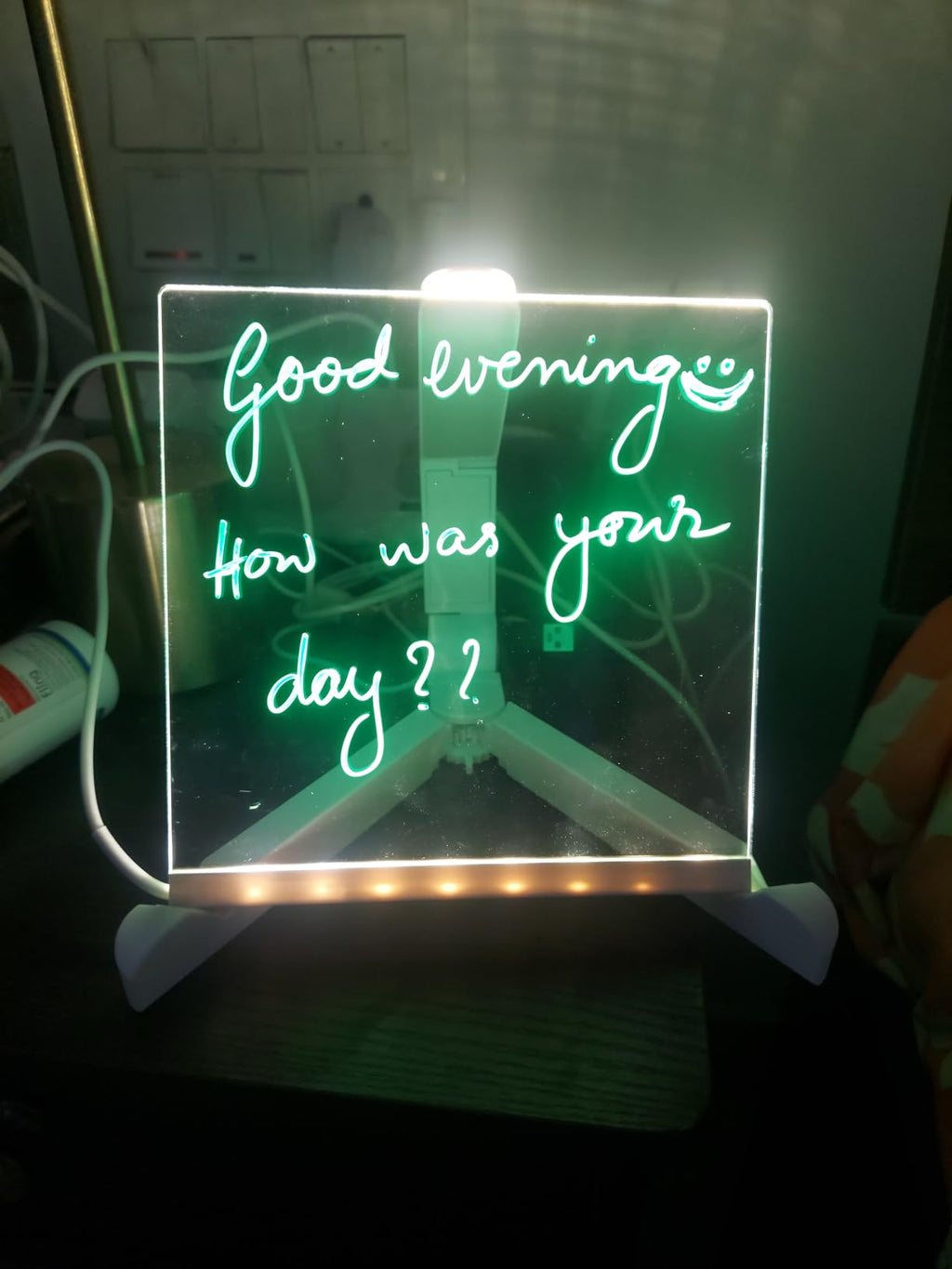 🌈 3D LED Light Writing Pad ✨